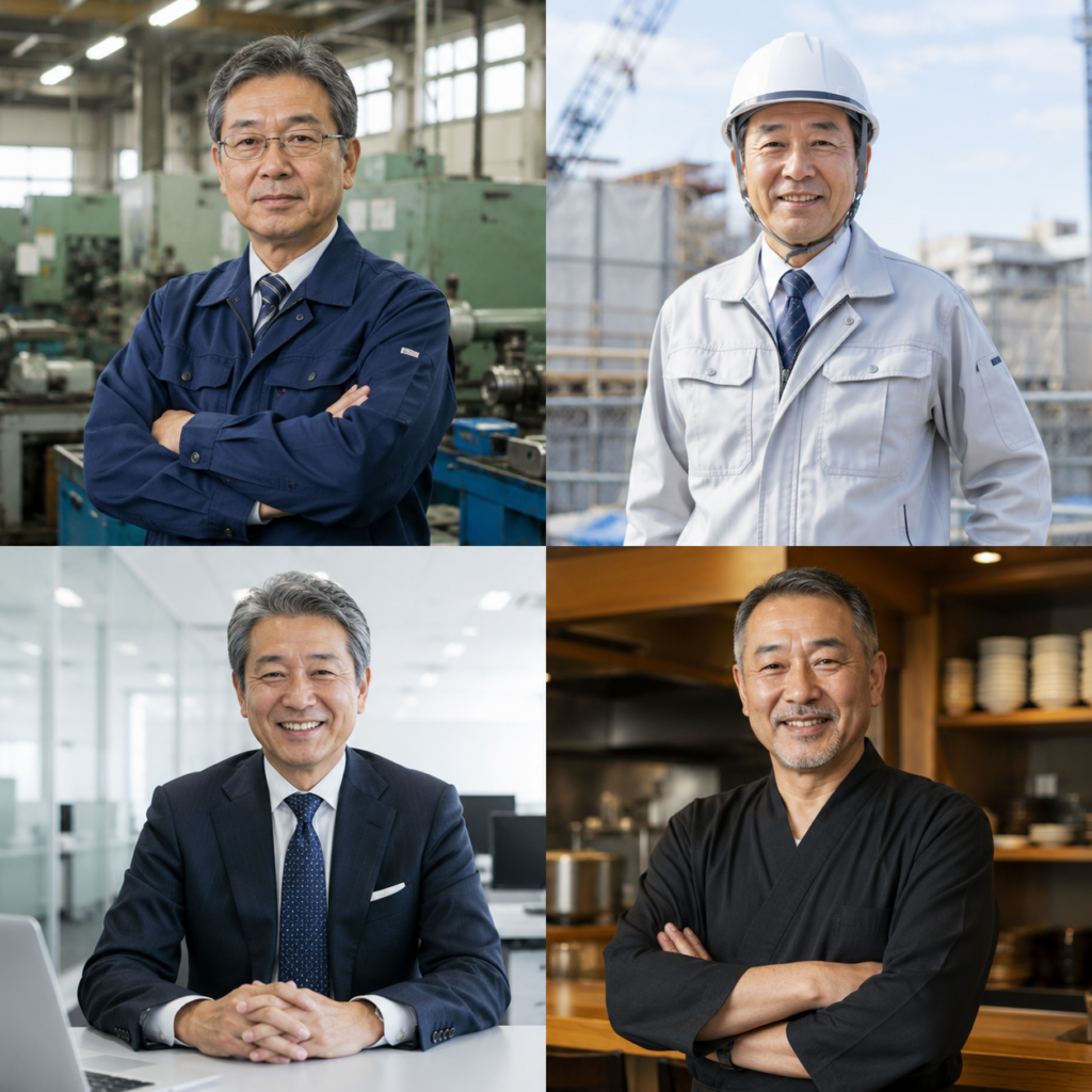 社長4名
