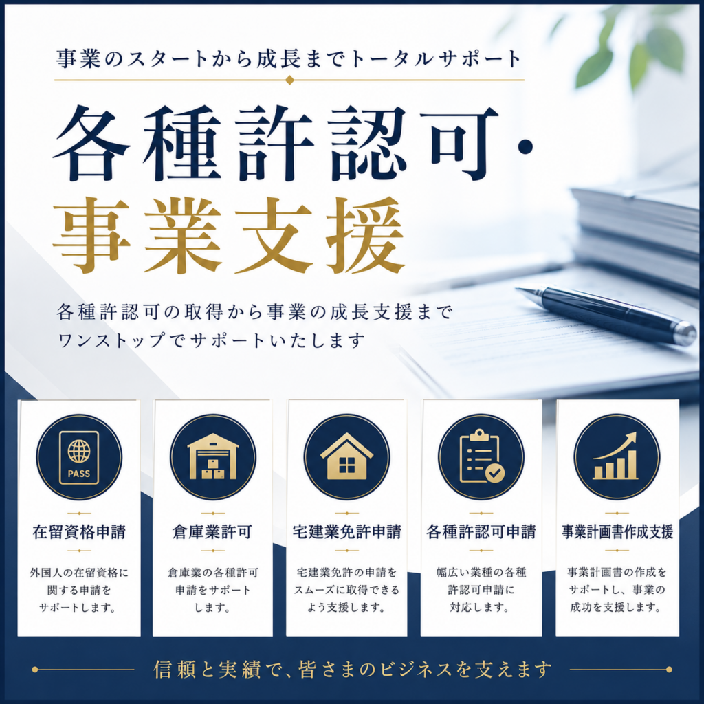 許認可支援